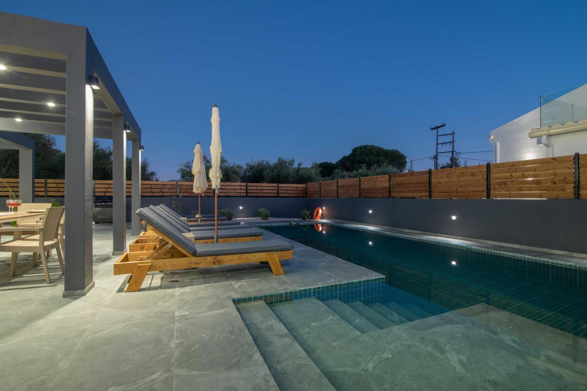 Kozakos With Private Swimming Pools *